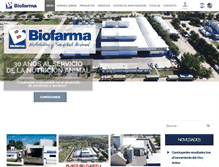 Tablet Screenshot of biofarmaweb.com.ar